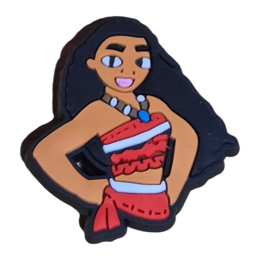 Moana Croc Shoe Charms | Cartoon Jibbitz Style Accessories | Fits Crocs Disney
